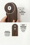 Hanah Home Estantería de Pared Wenge